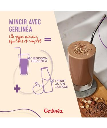 Gerlin a Boisson Minceur saveur Chocolat - Substitut de Repas Riche en Prot ines - lot de 24 bouteilles - Buy Online on GoSupps.com