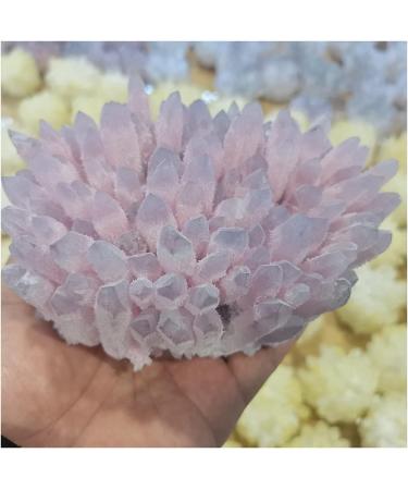Natural Crystal Rough Natural Pink Crystal Cluster Pink Quartz Cluster Pink Raw Stones Specimen Home Decoration 1pcs Decoration (Size : 500-600g) - Buy Online on GoSupps.com