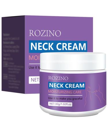 Neck Firming and Tightening Cream, Anti-Wrinkle Cream, Firming Cream for Thin Skin, Day and Night Moisturizer with Turmeric and Vitamin C for Women and Men