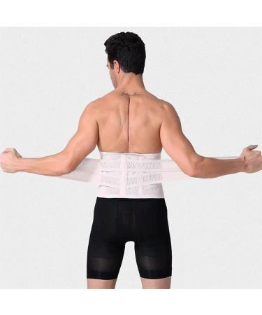 Back Support Back Brace Lumbar Support Lower Back Brace Lumbar Belt Posture Corrector Support Lumbar Decompression Back Support Belt(Beige X-Large) X-Large Beige - Buy Online on GoSupps.com