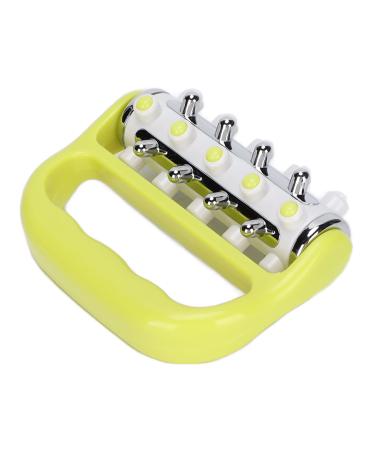 Back massage device body massage device Manual with rollers for electrical massage pillows Massage cladding with rollers for electrical massage pillows Wade shoulder waist (yellow)