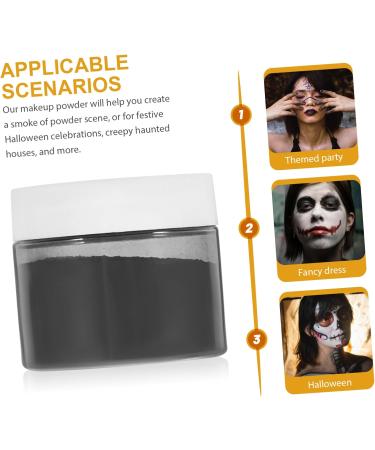 Healeved 1 Box makeup accessory powder professional halloween makeup black face powder - Buy Online on GoSupps.com