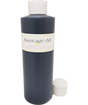 Suaveage - Type D For Men Scented Body Oil Fragrance Flip Cap - Dark Grey - 8 oz. - ID#22714 8 Fl Oz (Pack of 1)