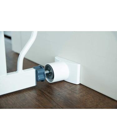 Wall Nanny Extender - 2.5 Inch Baby Gate Extension Kit (4 Pack) | Made in USA | Protects Walls, Stabilizes Gates | For Child, Pet, Dog Gates | Works on Stairs | White - Buy Online on GoSupps.com