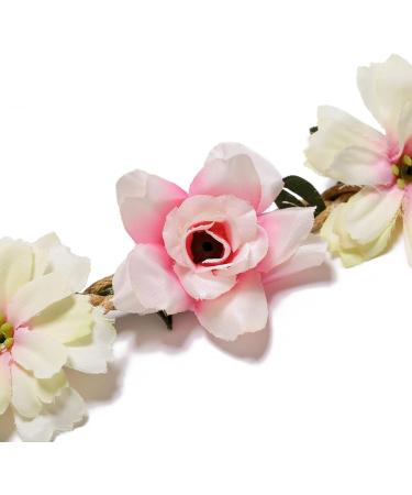 CTForest 6 Pieces Daisy Flower Headband - Wedding Hair Wreath Flower Wreath Hair Accessories Perfect for Gifts & On-the-Go Style - Buy Online on GoSupps.com