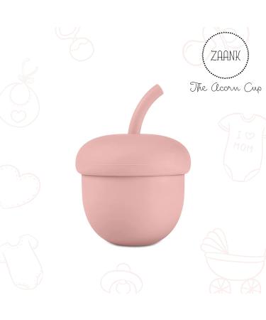 Zaank Silicone Sippy Cup with Straw | Toddler Transition Training Cup | BPA Free & Shatterproof | Dishwasher Safe | 6oz (Rusty-Beige 2) - Buy Online on GoSupps.com
