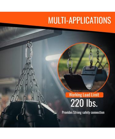 Yardware etcetera 3/16 inch Zinc Plated Chain Links 10 Pack - 620 lb Working Load Limit | Strong and Durable - Buy Online on GoSupps.com