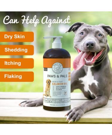 Wild Alaskan Salmon Oil for Dogs & Cats - Omega 3 Fish Oil Liquid Supplement - Made in USA - Joint Function & Heart Health Support - 32 Fl. Oz - Buy Online on GoSupps.com