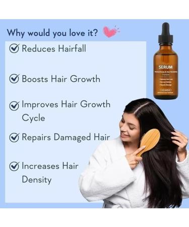 S rum de repousse capillaire Dekohair Soin avanc du cuir chevelu Force et paisseur R pare les pointes fourchues et ab m es Doux et soyeux pour tous types de cheveux 1pcs - Buy Online on GoSupps.com