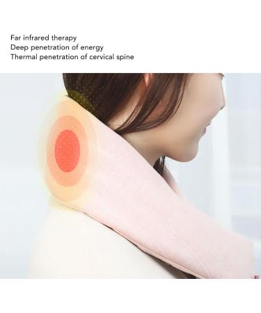 Socobeta USB Heated Scarf for Men & Women - Comfortable Washable Cotton Scarf - Winter Gift in Pink - Buy Online on GoSupps.com