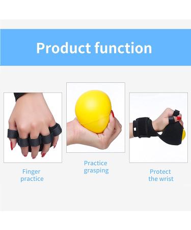 Anti-Spasticity Ball Splint for Hand Stroke Recovery - Ideal for Hemiplegia, Spasm, Dystonia - Hand Functional Impairment Aid for Children and Adults - Buy Online on GoSupps.com