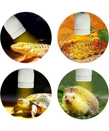 Naneezoo 300W Reptile Heat Lamp - 360 Rotating Ceramic Spot Light for Aquariums Turtles Snakes & Lizards - E27 Porcelain Base Includes Cable & Plug - Buy Online on GoSupps.com