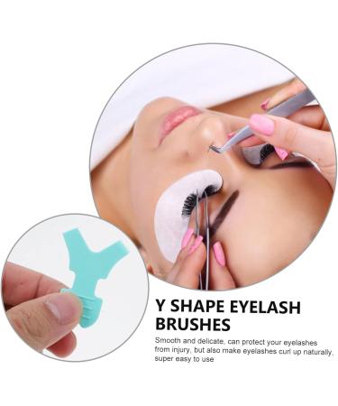 FRCOLOR 75 Pcs Y-Shaped Eyelash Brush Set Perfect for Eyelash Perming Grafting & Cleaning Tools | International Shipping - Buy Online on GoSupps.com
