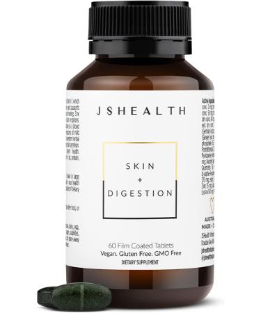 JSHealth Vitamins Signature Bundle Hair + Energy Detox + Debloat and Skin + Digestion Supplements - Buy Online on GoSupps.com
