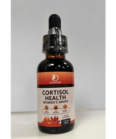 LUCNVEM Cortisol Supplement for Women Cortisol Reducer Detox Manager Ashwagandha/Rhodiola Rosea/Magnesium Complex for Mood/Focus & Sleep Maintain Healthy Cortisol Level- 30 Day Vegan Supply - Buy Online on GoSupps.com
