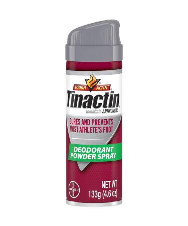 Tnactin Antifungals Deodorant Powder Spray 4.6 oz (Pack of 1)