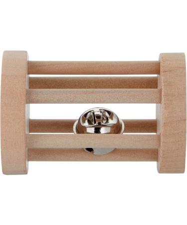 Trixie 6184 Play Roll for Small Animals - Durable Wooden Toy 5 x 7 cm | International Shipping Available - Buy Online on GoSupps.com