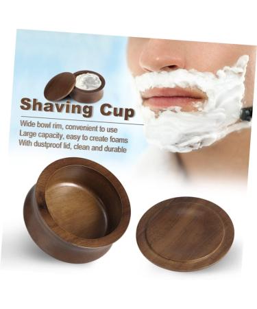Buy Magiclulu Wooden Razor Shell with Lid | Men's Shaving Cup & Travel Stand - Premium Quality Beauty Accessories - Buy Online on GoSupps.com