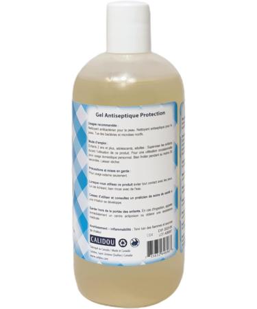 Calidou Antiseptic Gel Hand Sanitizer with 70% Ethyl Alcohol 250ml Enriched with organic calendula extract to keep hands soft. - Buy Online on GoSupps.com