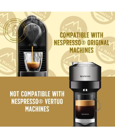 La Natura Lifestyle 120 CREMA aluminum coffee capsules - 100% recyclable - Compatible with Nespresso  - Buy Online on GoSupps.com
