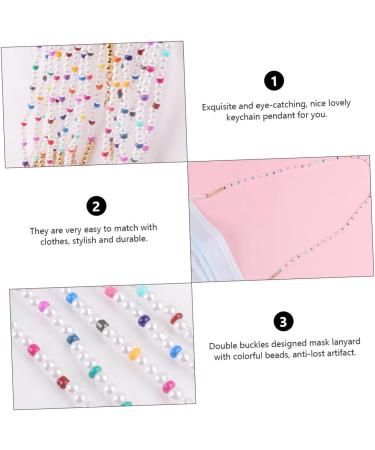 Beaupretty 6-Pack Bling Sunglasses Holder & Mask Chain - Fashionable Lanyard for Kids and Adults - Buy Online on GoSupps.com