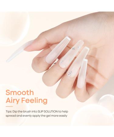 MODELONES Poly Nail Gel Builder 50ML - Clear Color | Nail Extension Gel for Thickening & Enhancement | Professional Technician Tool - Buy Online on GoSupps.com