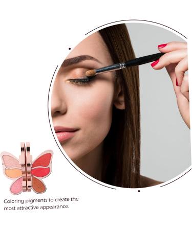 DOITOOL 2 pcs Foundation Multi-functional Cosmetics Supply Plate Eye Cosmetic Beauty Girl Portable Makeup 1 count (Pack of 1) As Shown 2x2pcs - Buy Online on GoSupps.com