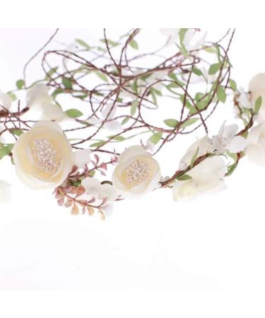 Stylish Flower Crown & Adjustable Headband for Women and Girls - Perfect Hair Accessory | Shop Internationally - Buy Online on GoSupps.com