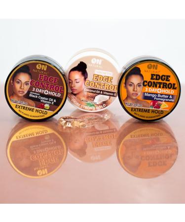 Edge Control Extreme Hold - Jamaican Black Castor Oil & Vitamin E 1oz | Buy Worldwide - Buy Online on GoSupps.com