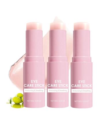 JIAOY Retinol and caffeine eye balm anti-aging cream for dark circles puffiness and wrinkles brightening and firming moisturizing cream with vitamin E for women (3PCS)