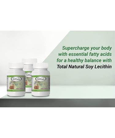Soy Lecithin 1200mg Softgels - Total Natural Brain & Heart Health Support | Cholesterol, Liver & Kidney Supplement - 200 Count - Buy Online on GoSupps.com