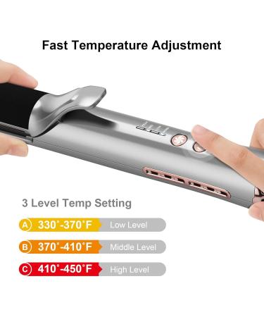 Buy IG INGLAM 2 in 1 Anti-Scald Airflow Hair Straightener & Curler Professional Styling Tool with Breeze Fan & Felt Fabric Perfect Gift in Silver & Gold - Buy Online on GoSupps.com