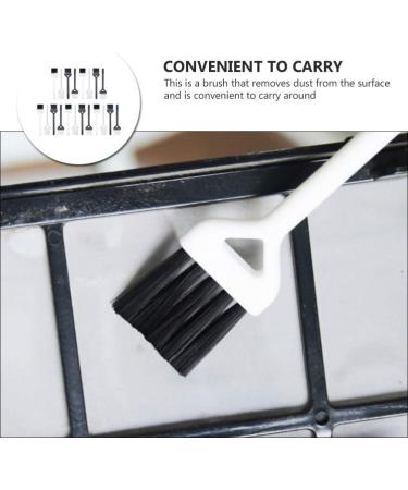 20PC Electrical Razor Cleaning Brush Set - Mini Hair Keyboard & Duster Brushes - Perfect for Grooming & Kitchen Use in Black & White - Buy Online on GoSupps.com