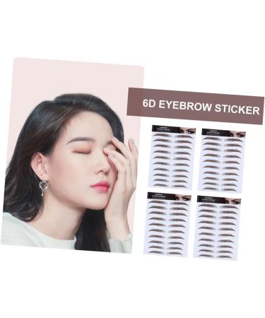 Balacoo 5pcs Eyebrow Stickers Waterproof Brow Temporary Brow Tattoos Tool Miss Cosmetic - Buy Online on GoSupps.com