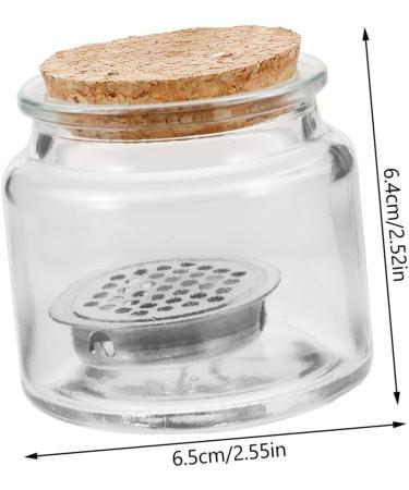 Ipetboom Nail Dappen Dish Nail Cup Glass Acrylic Nail Supplies Dappen Dish Manicure Nail Dish Nail Liquid Holder Dish for Acrylic Nails Nail Dish Cups with Lids Stainless Bracket With Base - Buy Online on GoSupps.com