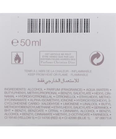 J'Adore By Christian Dior For Women. Eau De Parfum Spray 1.7 Ounce/50ml 1.7 Ounce (Pack of 1) - Buy Online on GoSupps.com