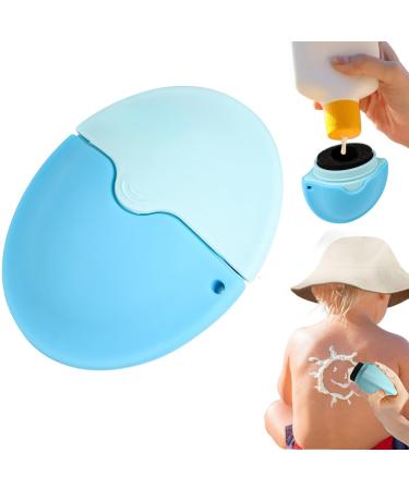 Kids Sunscreen Applicator Sun Cream Applicator Refillable Roll On Sponge Applicator for Kids Travel Size Holds 100ml Travel Friendly for Sunscreen Suncream and Lotions
