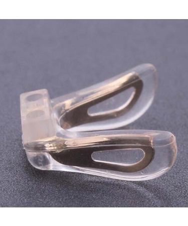 Wekiva Replacement Nose Cushion Holder | Metal Nose Bridge & Screwable Silicone Nose Pad for Plastic Glasses Repair Set - Buy Online on GoSupps.com