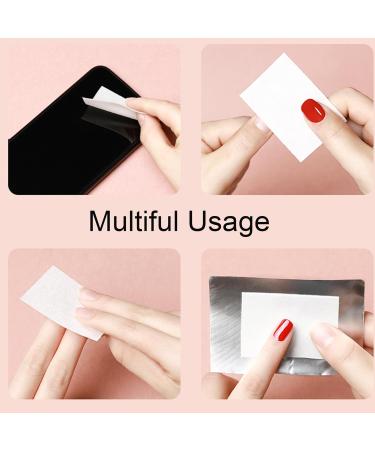 Tingdongwei 900 Lint-Free Nail Cotton Pads & Towels - Perfect for Nail Art Polish Removal & Manicure (White) - Buy Online on GoSupps.com