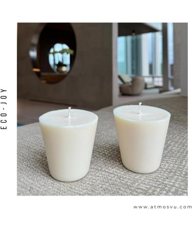 Buy Eco-Friendly Lavender Scented Refill Candles | ATMOSVU Soy Wax Candle Refills for Lasting Aroma - Buy Online on GoSupps.com