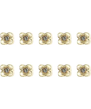 FEIlei 10x Luxury Zircon Nail Charms Nail Rhinestones Gems Luxury Nail Art Rhinestones - Buy Online on GoSupps.com