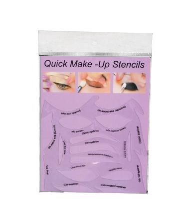 Voiakiu Eyeshadow stencil - Eyeliner - Eyeliner - Eyeliner - Eyeliner - Stencils for beginners