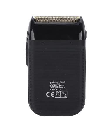 Yctze 2 in 1 Electric Foil Shaver - Low Noise Powerful Motor Stainless Steel Portable Barber Shaver for International Shipping - Buy Online on GoSupps.com