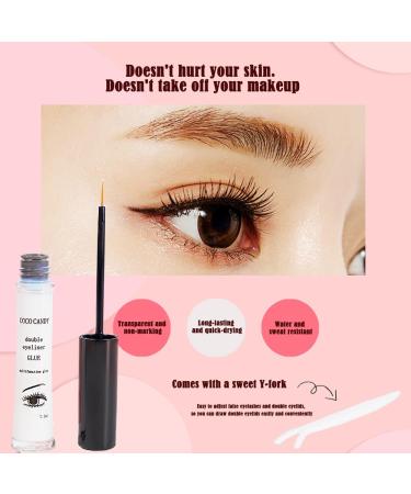 Strong Long Lasting Eyelash Glue | Best Bond & Seal for DIY Lash Extensions - Transparent Formula - Buy Online on GoSupps.com