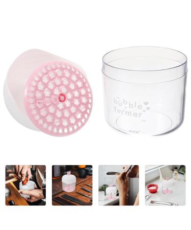 Baluue Face Cleanser Foam Maker - Manual Bubble Maker for Skincare & Travel - Pink Shower Bath Shampoo Cup - Buy Online on GoSupps.com