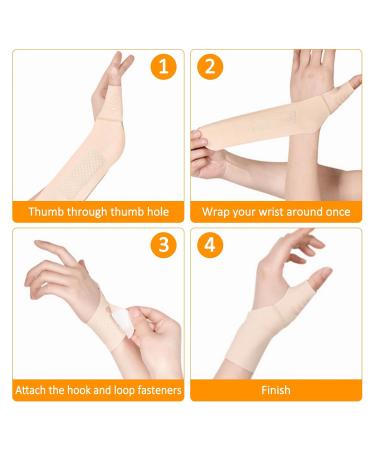 Thumb Brace for Arthritis & Carpal Tunnel - Ultrathin Support Wrap for Left Hand Pain Relief | Tendonitis & Trigger Thumb Splint for Men & Women - Buy Online on GoSupps.com