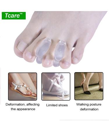 Buy TCARE Gel Toe Separators - 2 Pairs for Bunions & Corns Relief | Orthopedic Correction Pads - Buy Online on GoSupps.com