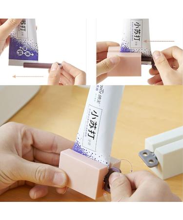Rolling Tube Toothpaste Squeezer Toothpaste Dispenser for Bathroom Saves Toothpaste Creams & More Eco-Friendly Manual Toothpaste Squeezer Tube Roller - Buy Online on GoSupps.com