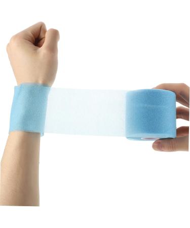 MAGICLULU Skin Membrane Wrist & Thigh Tape - Kinesiology Sports Tape for Athletes - Sky-Blue 6.5x6.5cm - Ideal for Volleyball Knee Finger & Foot Support - Buy Online on GoSupps.com