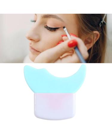 Eyelash Mascara Smear Shield Smoothing Surfaces Prevent Smudging Double Arc Various Angles Eyelash Applicator Baffle for Daily Use (Blue) - Buy Online on GoSupps.com